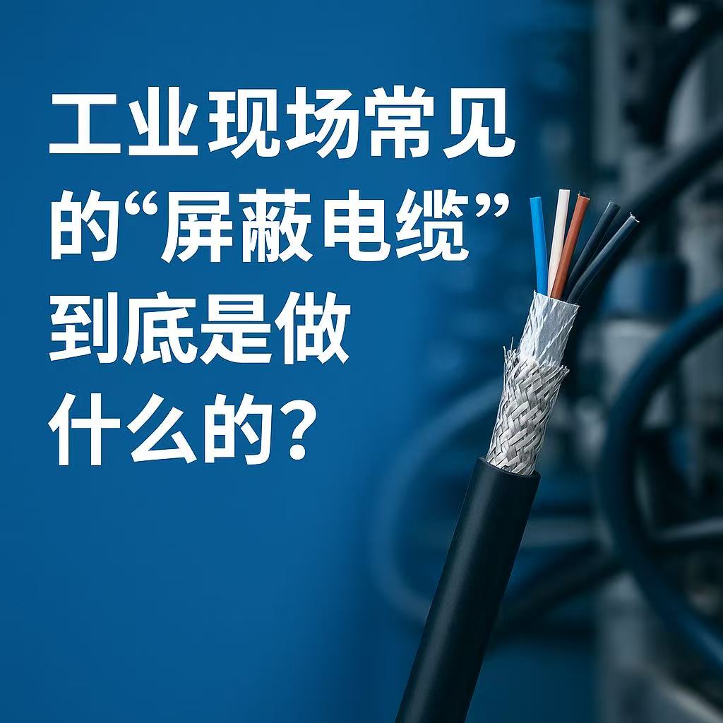 工業(yè)現(xiàn)場常見的“屏蔽電纜”到底是做什么的？