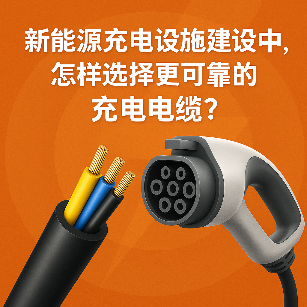 新能源充電設(shè)施建設(shè)中，怎樣選擇更可靠的充電電纜？