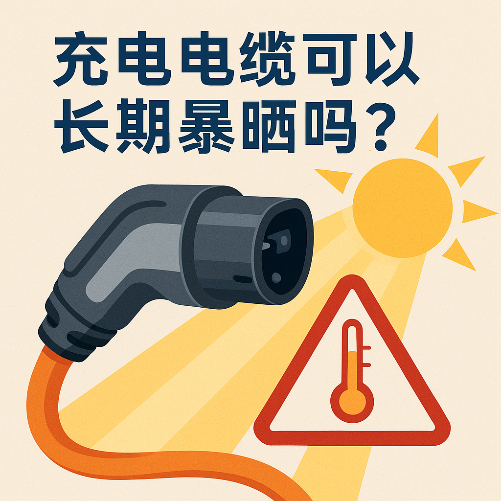 充電電纜可不可以以長期暴曬呢？