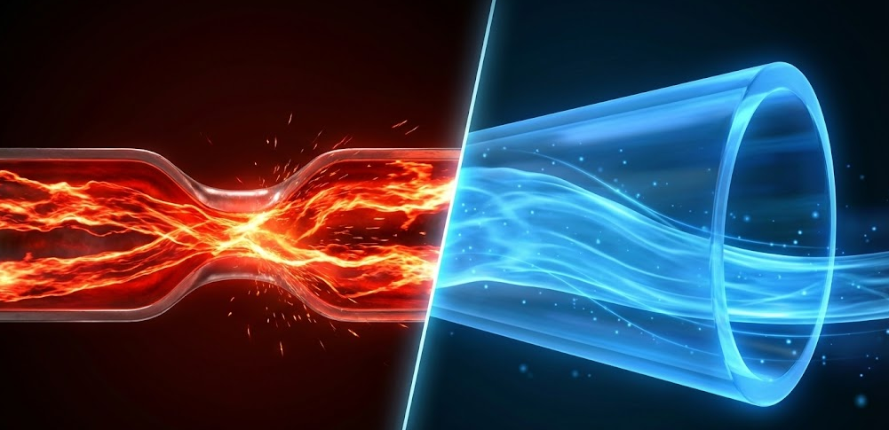 線纜粗細(xì)對(duì)比